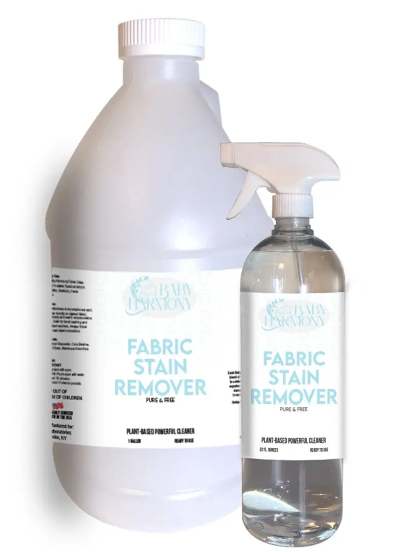 Baby Harmony Fabric Stain Remover 32oz and 1 gallon