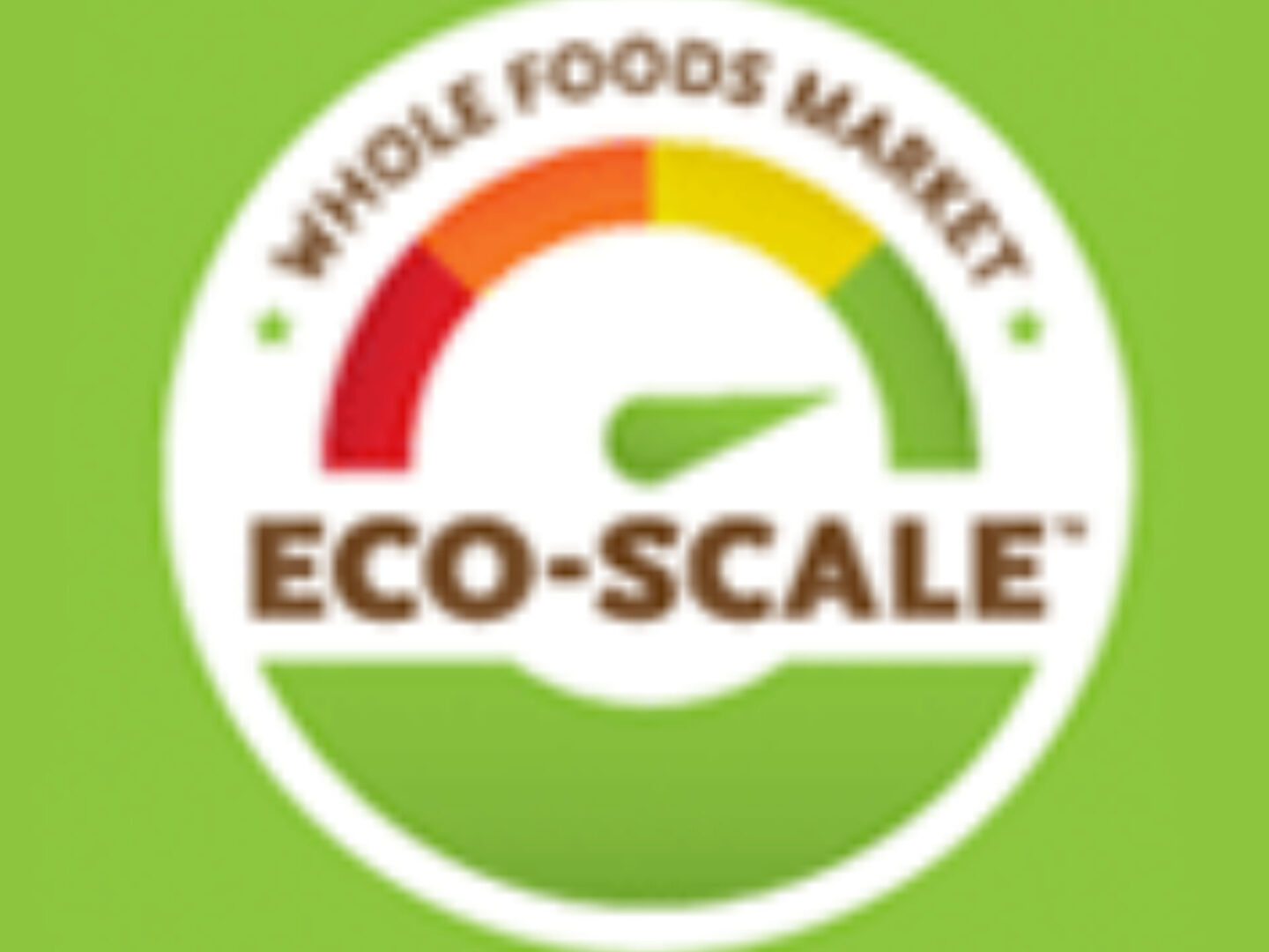 A green circle with the words " eco-scale " written underneath it.